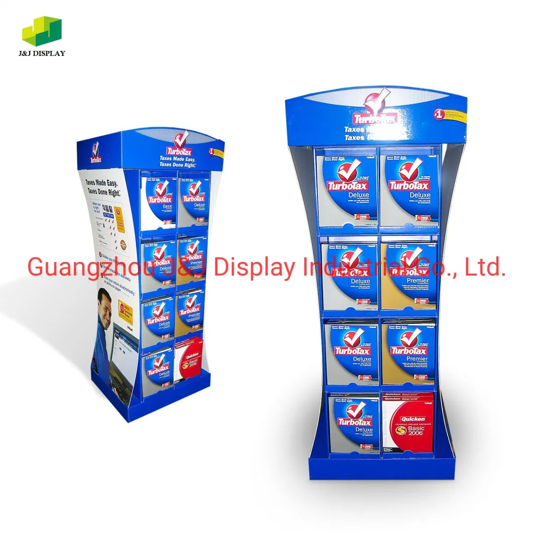Free Standing Point of Sales Display Stand for Standard Pallet in Supermarket