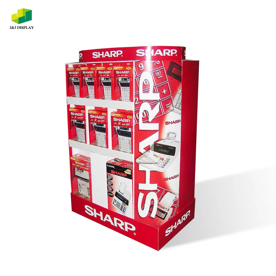 Wholesales Retailers Floor Display Stand for Pallet or Customized High Quality Point of Sales Display Shelves