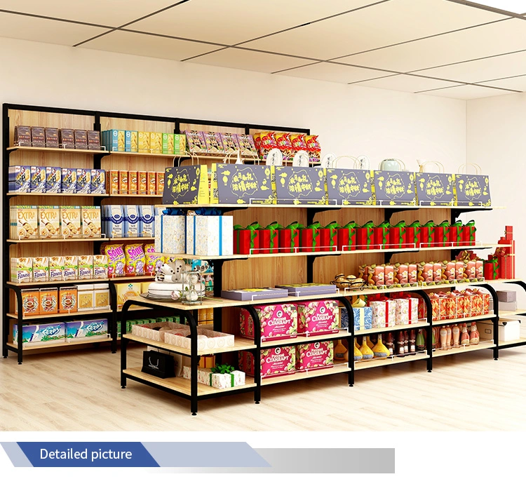 Shelves Display with Multi Retail Snack