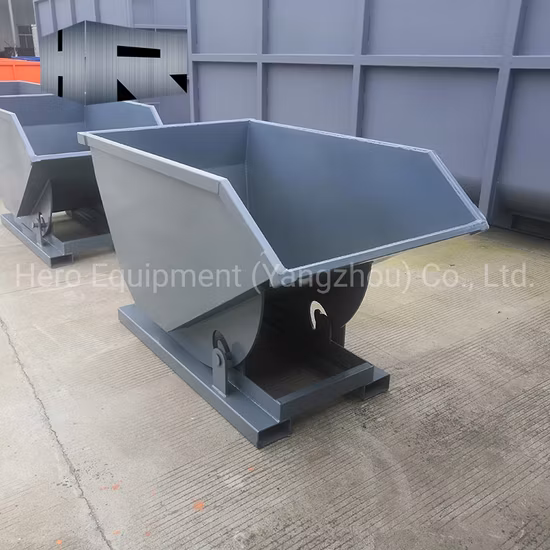 셀프 팁핑 쓰레기통/강철 쓰레기통/쓰레기통 덤프