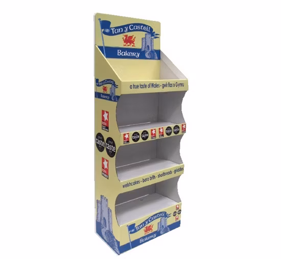 골판지 팝업 디스플레이 크리스마스 선물 어린이 장난감 골판지 스탠드 선반 디스플레이